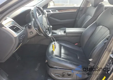 2018 Genesis G80 Base из США, поврежденный, VIN KMHGN4JE2JU233031